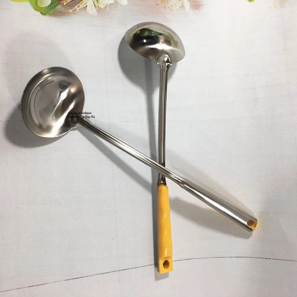 Muôi canh inox , muỗng canh , muôi thủng inox 304 hàng loại 1