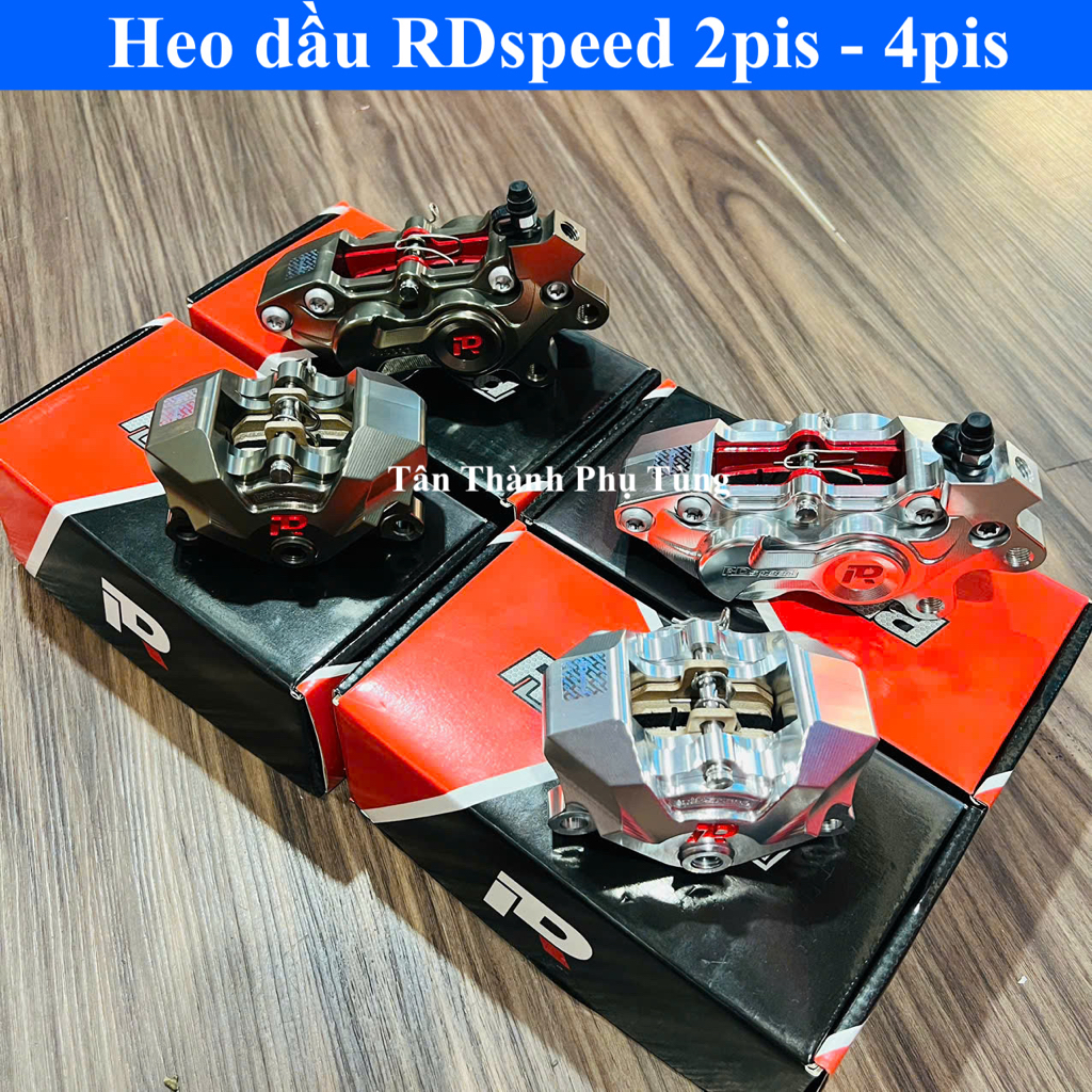 Heo dầu RD Speed 2 Pis - 4 Pis gắn nhiều dòng xe | Shopee Việt Nam