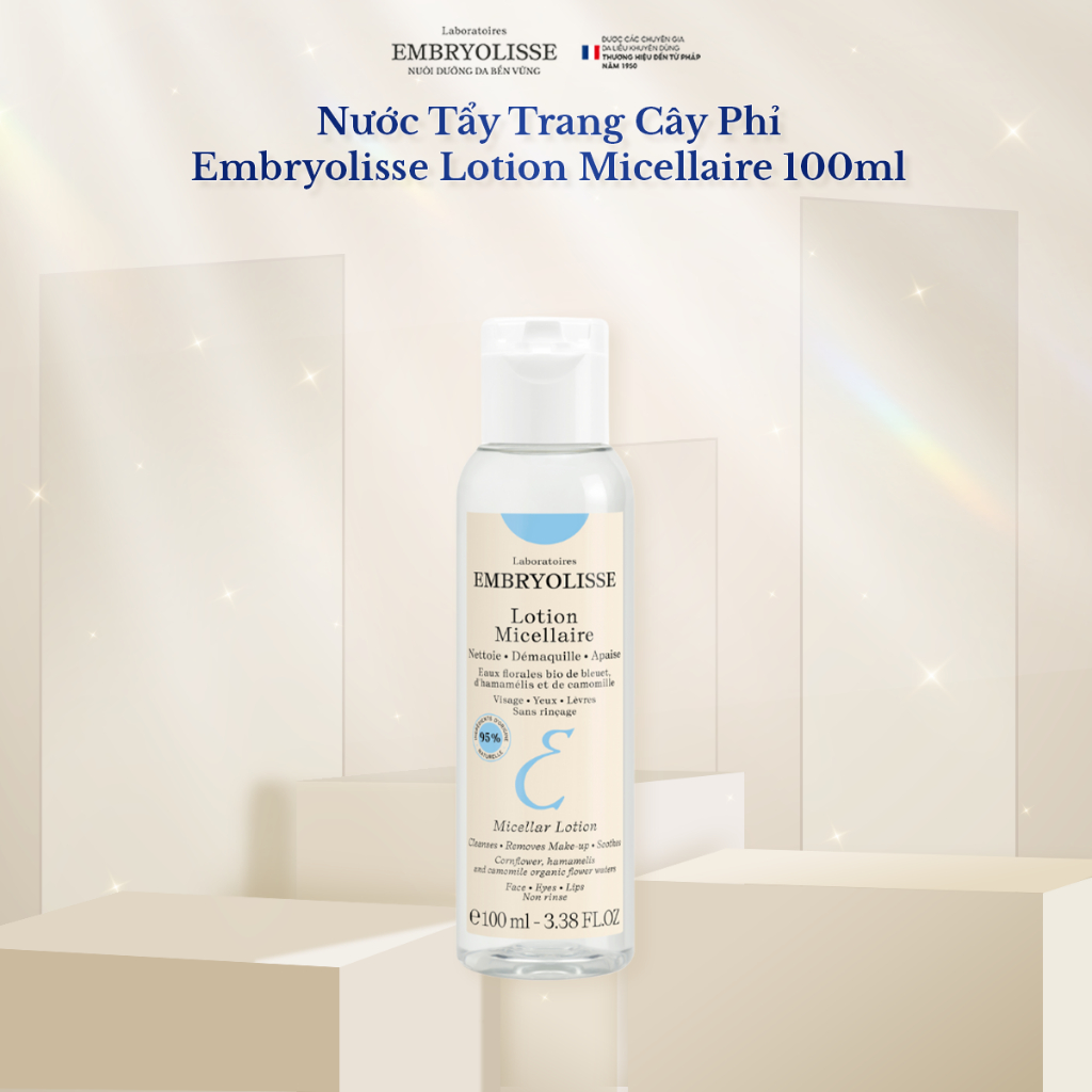 Ảnh Nước Tẩy Trang Cây Phỉ Embryolisse Micellaire Lotion 100ml 1