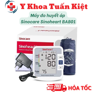 ✅ Máy đo huyết áp Sinocare Sinoheart BA801
