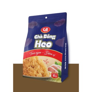 Chà Bông Ruốc Heo C&B không chất bảo quản, món ăn vặt sạch cho mọi nhà 80G 100G 150G 300G