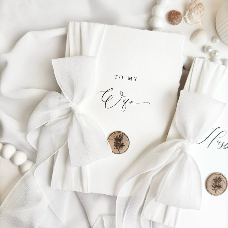 V21 VOWS WEDDING [Set-2thiệp~A5] Thiệp cưới ghi hẹn ước cô dâu-chú rể ...