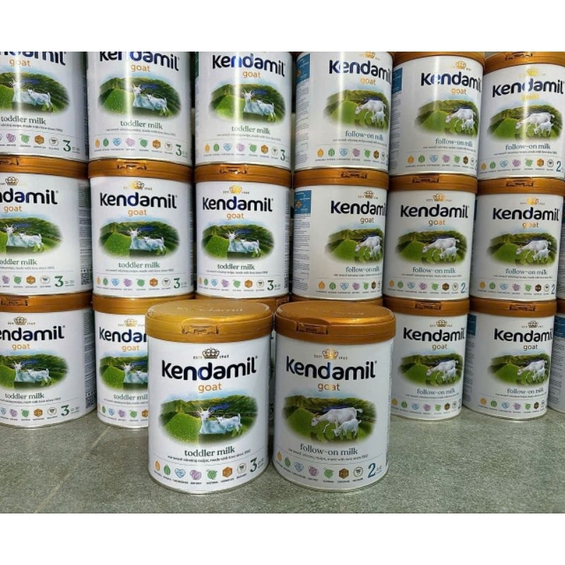 [KHÔNG TEM PHỤ, HÀNG AIR NỘI ĐỊA] SỮA DÊ & BÒ KENDAMIL NƯỚC ANH, LON 800GR