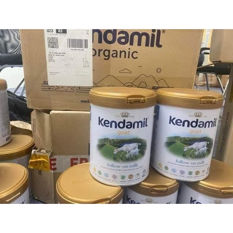 [KHÔNG TEM PHỤ, HÀNG AIR NỘI ĐỊA] SỮA DÊ & BÒ KENDAMIL NƯỚC ANH, LON 800GR