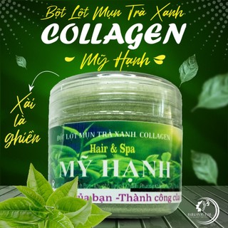 - Bột lột mụn trà xanh collagen Mỹ Hạnh ,làm sạch mụn cám ,mụn đầu đen , chất bả nhờn ,50g