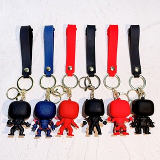 Móc Khóa Venom Cute – I Love Venom, Dây Treo Túi Xách Balo, Phụ Kiện Marvel Dễ Thương