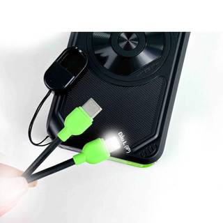 Cục tích điện không dây Phantom P40 10000mAh Wireless 15W / TypeC LN in 18W, out 20W, phích cắm 220v