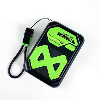 Cục tích điện không dây Phantom P40 10000mAh Wireless 15W / TypeC LN in 18W, out 20W, phích cắm 220v