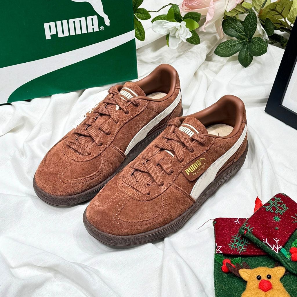 [SẴN AUTH 100%] Giày Puma Palermo OG Brown White (396463-56) | Shopee ...