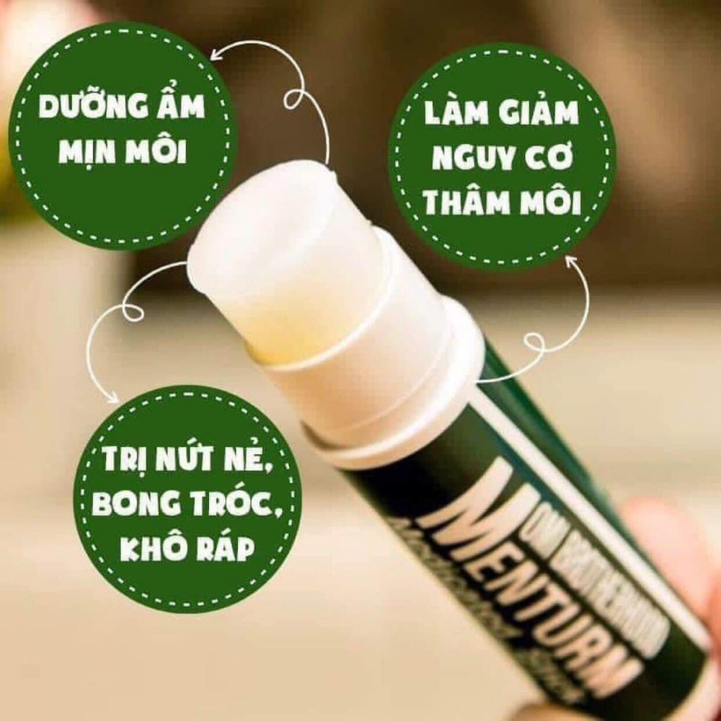 Son Dưỡng Ẩm Bạc Hà Dành Cho Môi Khô Và Nứt Nẻ Omi Brotherhood Menturm Nhật Bản 4g | BigBuy360 - bigbuy360.vn