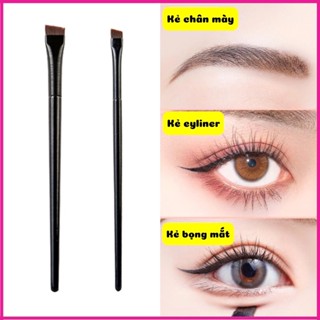 IK Cọ Trang Điểm Kẻ Eyeliner Tém Lông Mày, Vẽ Bọng Mắt Đầu Xéo Mảnh Tiện Lợi MP-C-4