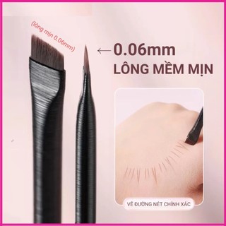 IK Cọ Trang Điểm Kẻ Eyeliner Tém Lông Mày, Vẽ Bọng Mắt Đầu Xéo Mảnh Tiện Lợi MP-C-4