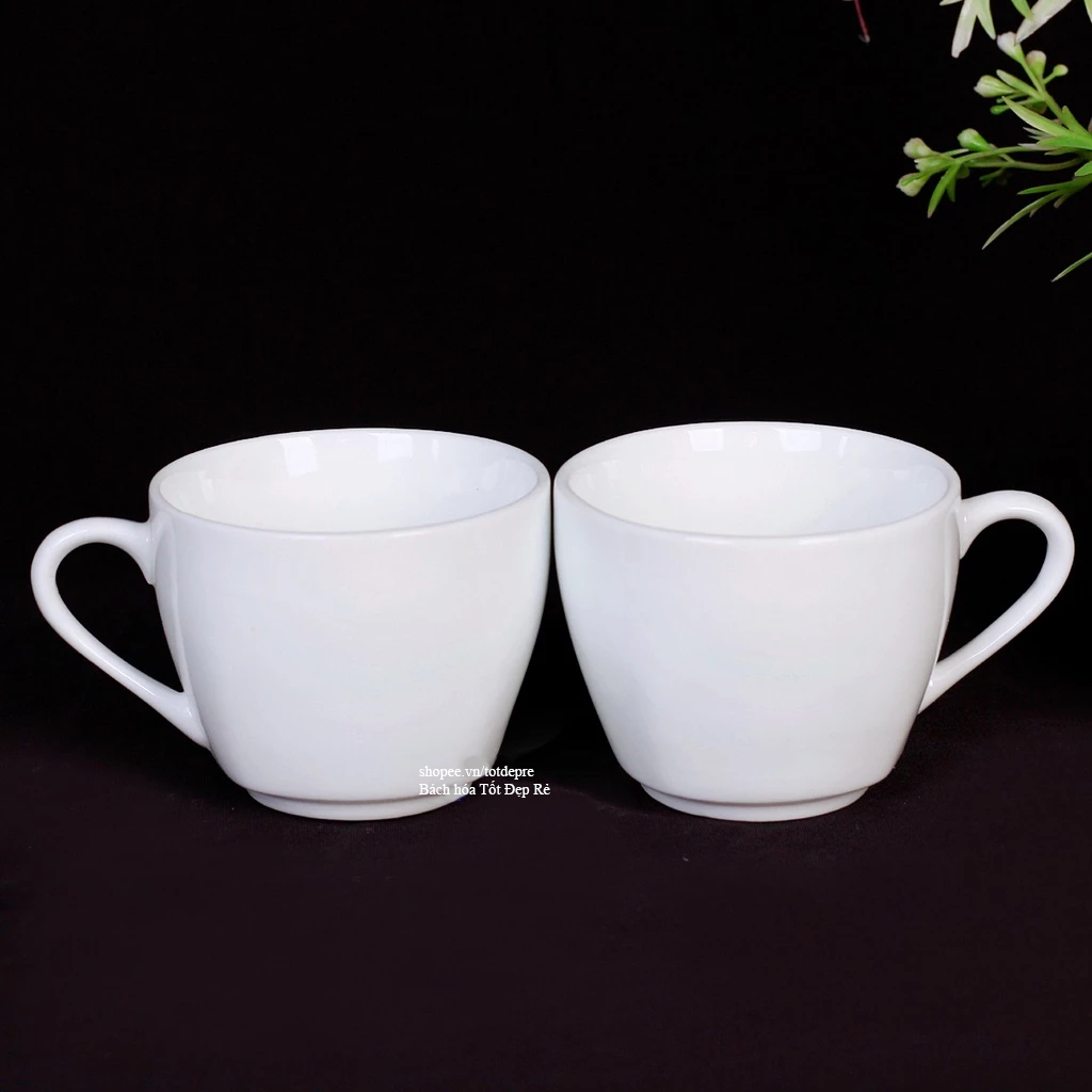 Chén sứ uống nước rẻ đẹp lịch sự