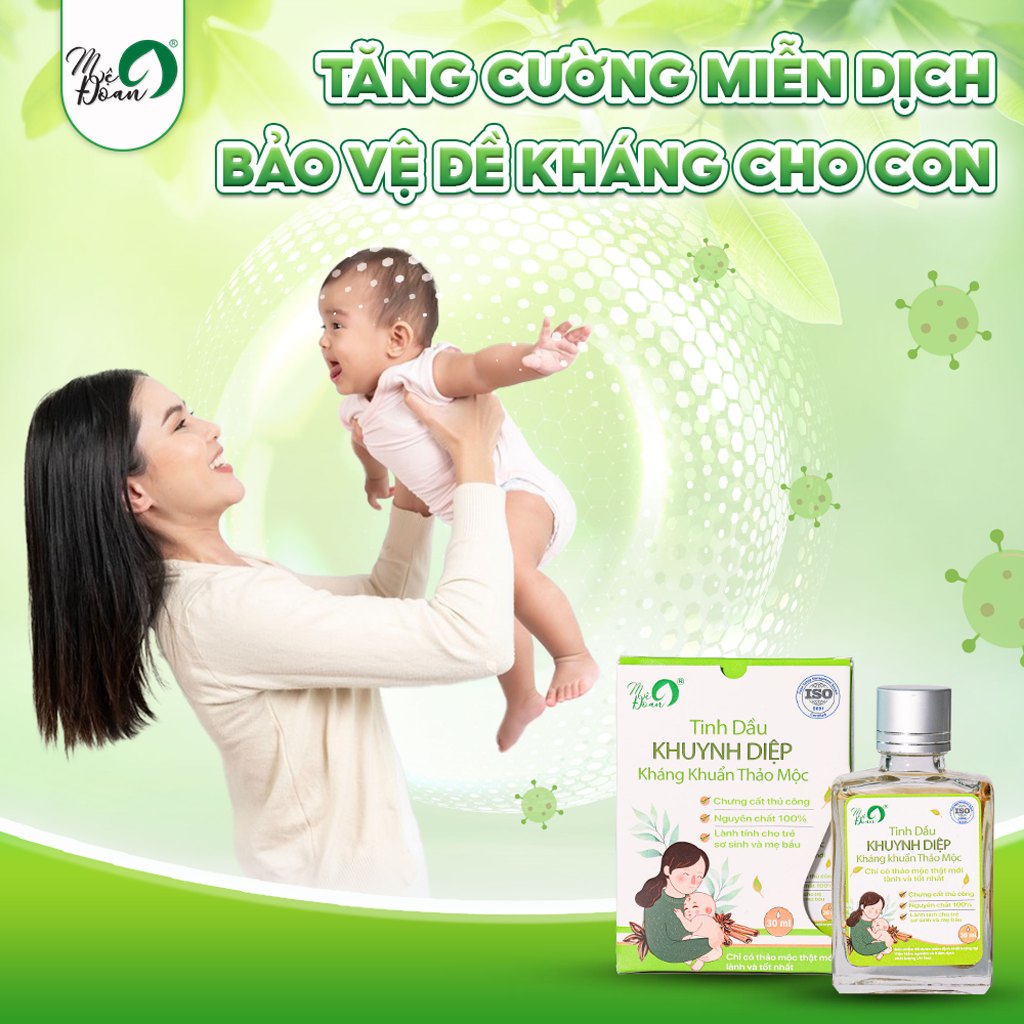 Ảnh Tinh dầu khuynh diệp thảo mộc Mệ Đoan 30ml, công thức độc quyền cho mẹ và bé 4