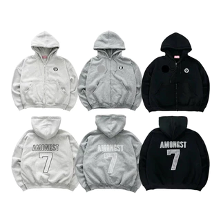 ÁO KHOÁC HOODIE ZÍP , FROM CHUẨN NAM NỮ , HỌA TIẾT IN SỐ 7 , MẪU MỚI