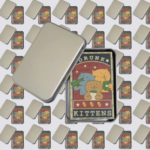 10 Bộ Bài Mèo Nhậu DRUNK KITTENS tiện lợi dễ mang theo full đầy đủ 52 lá THE KAS
