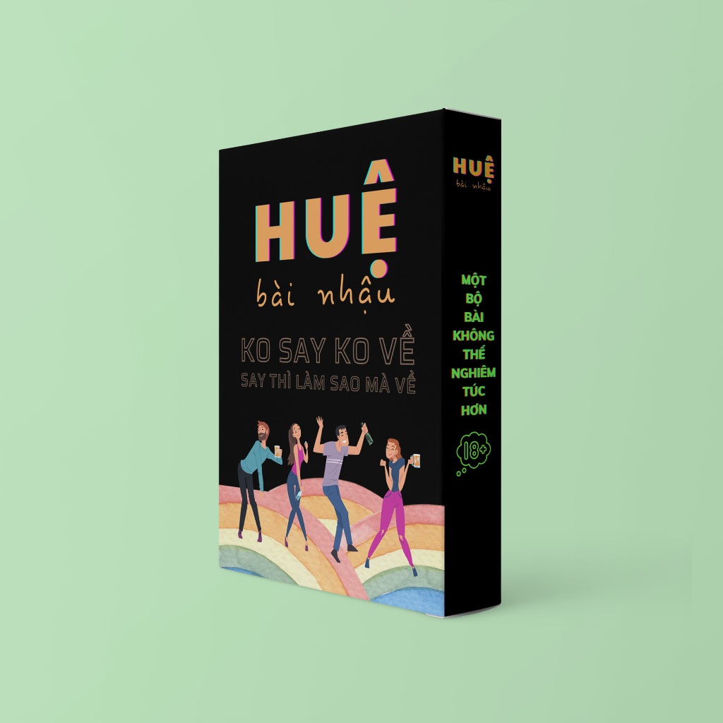 [Sỉ] 10 Bộ Bài Huệ Tám Say Chưa Chai 20 Lá Boardgame Thú Vị Chơi Cùng Bạn Bè, Tiệc Tùng THE KAS