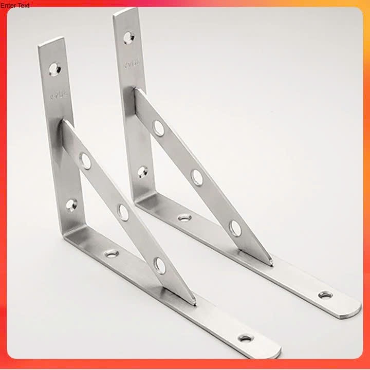 Giá đỡ inox tháo lắp, Ke chữ L, Pát ke tam giác, Ke vuông góc chịu lực ...