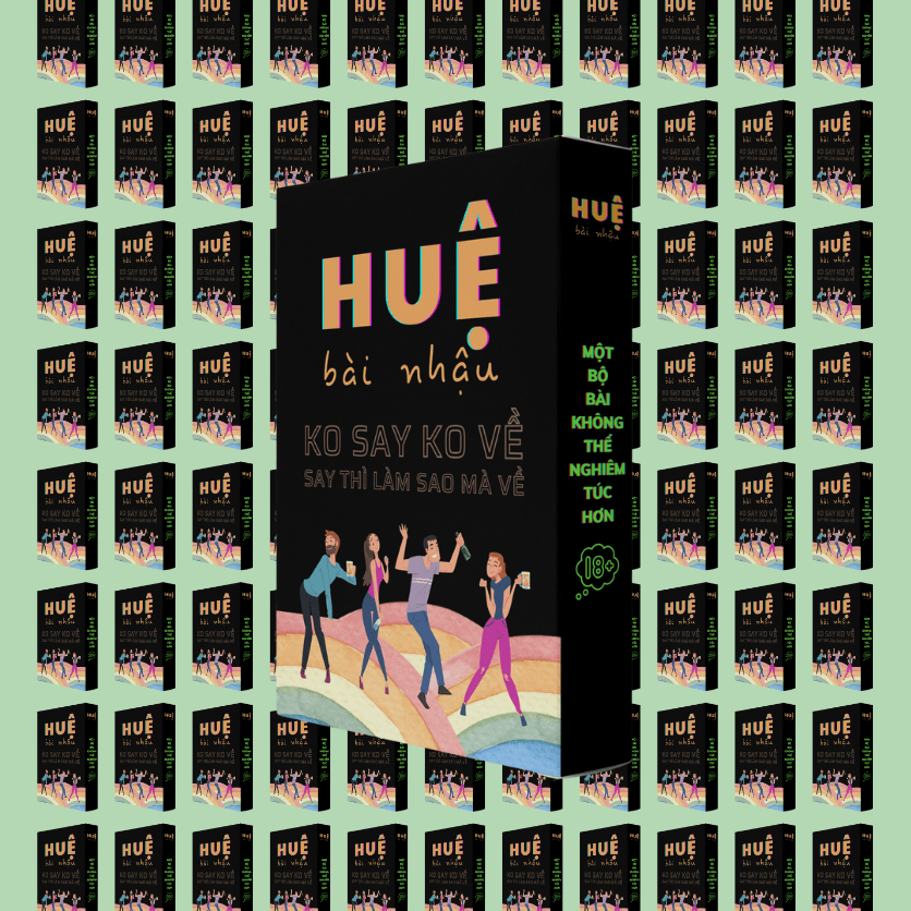 [Sỉ] 10 Bộ Bài Huệ Tám Say Chưa Chai 20 Lá Boardgame Thú Vị Chơi Cùng Bạn Bè, Tiệc Tùng THE KAS