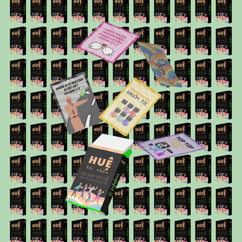 [Sỉ] 10 Bộ Bài Huệ Tám Say Chưa Chai 20 Lá Boardgame Thú Vị Chơi Cùng Bạn Bè, Tiệc Tùng THE KAS