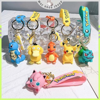 Móc Khóa Pokémon Dễ Thương Cute – Phụ Kiện Túi Xách Cực Đẹp, Quà Tặng Cho Fan Anime