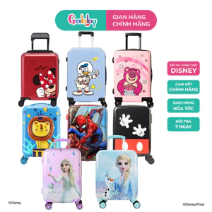 Vali Kéo MESUCA Nhân Vật Hoạt Hình Disney Kích Thước 16 Inch/ 18 Inch/ 20 Inch/ 24 Inch
