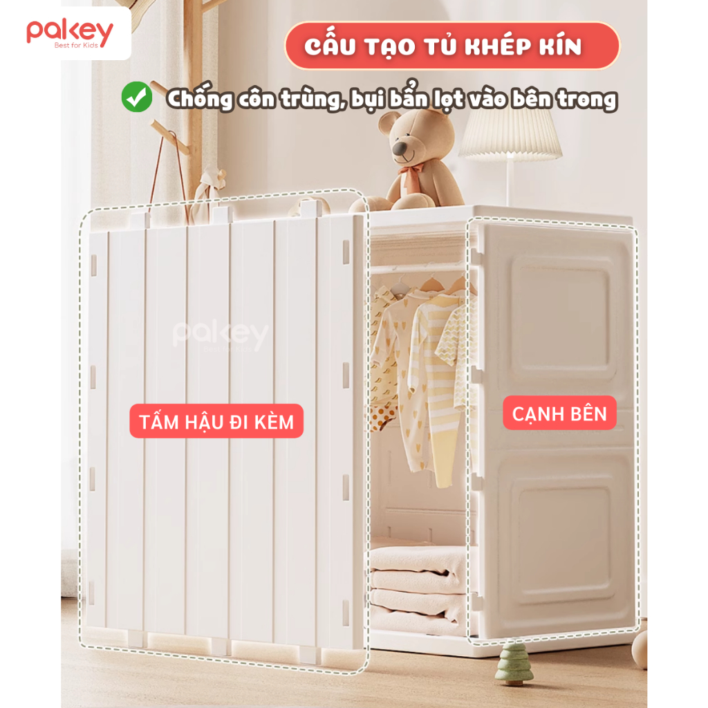 [NEW 2026] Kệ Tủ Đựng Đồ Đa Năng Cao Cấp Có Ngăn Treo, Kệ Decor Siêu Xinh Phù Hợp Mọi Không Gian Gia Đình