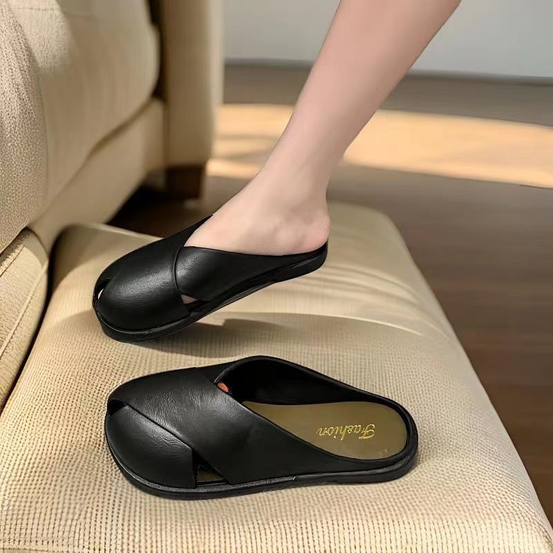 Dép cao su non JOLIE nguyên khối kiểu dáng thanh lịch thông tháng trống trơn trượt S10
