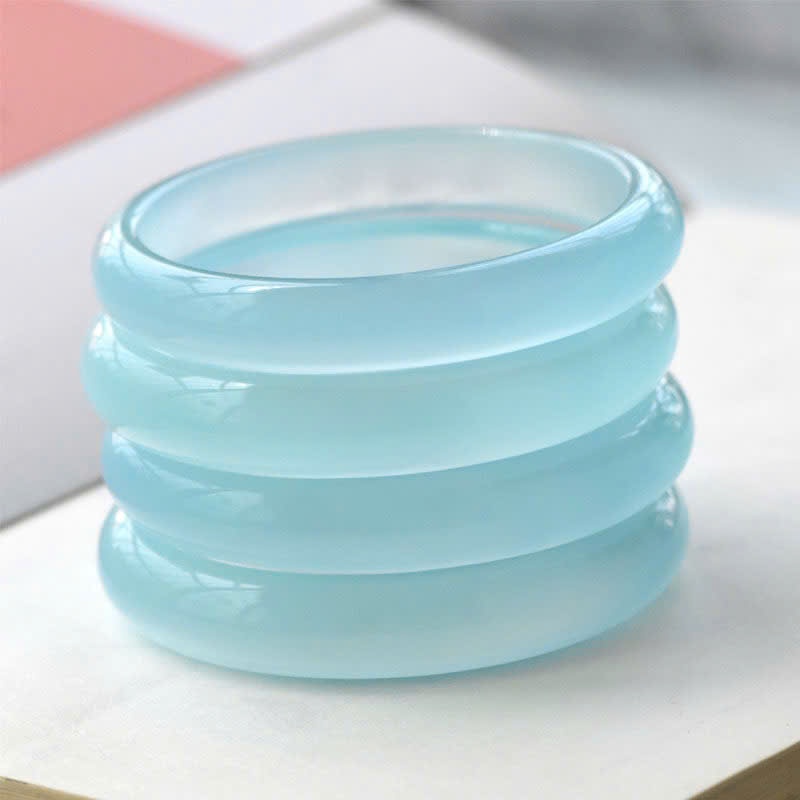 Ảnh Vòng Mã Não Xanh Khởi Quang Độ Sáng 3A Tinh Tế - Ngọc Trai Trường Thịnh 2