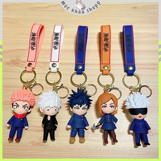 Móc Khóa Anime Jujutsu Kaisen – Gojo, Itadori, Megumi, Tulen, Phụ Kiện Chú Thuật Hồi Chiến Ngầu Lòi