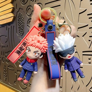 Móc Khóa Anime Jujutsu Kaisen – Gojo, Itadori, Megumi, Tulen, Phụ Kiện Chú Thuật Hồi Chiến Ngầu Lòi