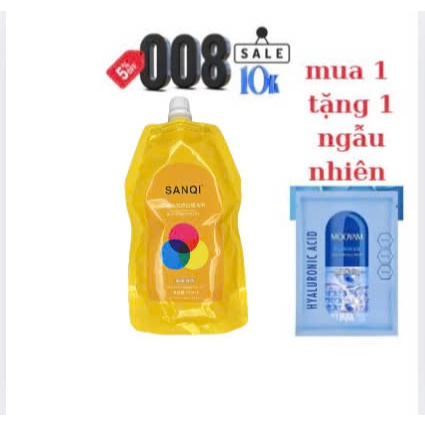 Bốc Màu Đỏ, Đen, Màu Kim Loại Siêu Mềm SANQUI (Nội Địa Trung) | Made in China | 500ml