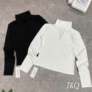 Áo Giữ Nhiệt Cổ 3f Thiết kế Dây Đan Cách Điệu New Trend