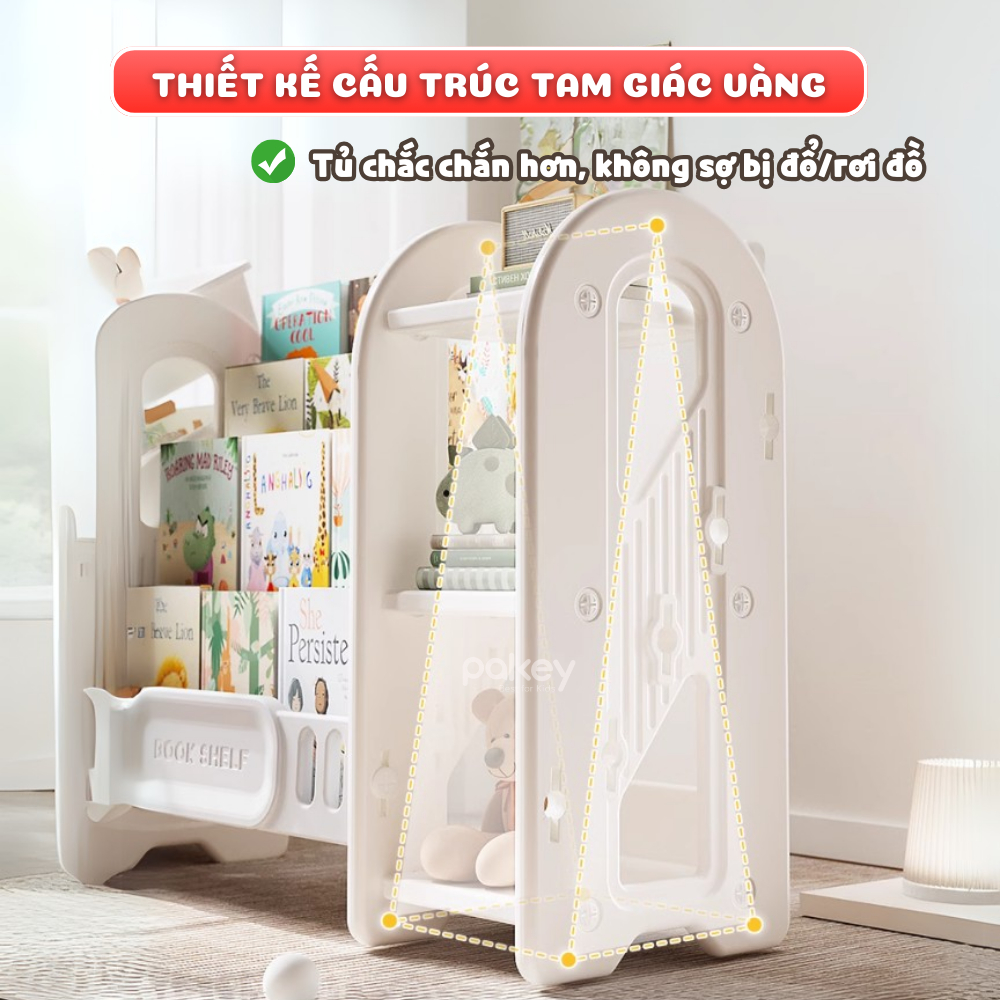 [HỎA TỐC] Kệ Tủ Đựng Đồ Chơi Pakey Cao Cấp Cho Bé, Giá Đựng Sách Vở Đồ Chơi Đồ Dùng Học Tập Đa Năng Mẫu Mới 2026
