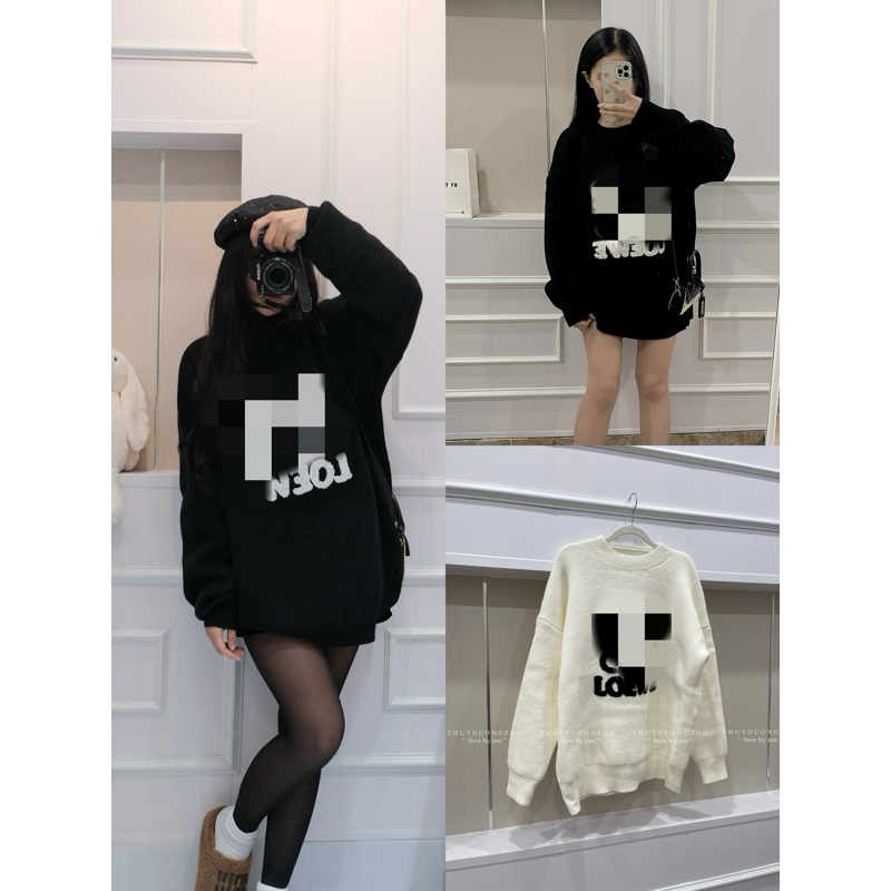 THUYDUONGZOO -  ÁO LEN THÊU XÙ ( CÓ SẴN ẢNH SHOP CHỤP )
