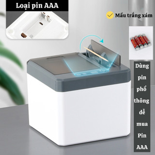 Hộp Đựng Tăm Cảm Ứng Tự Động Lấy Tăm Giúp Kháng Khuẩn Cao Cấp, CẢM BIẾN HỒNG NGOẠI 2025