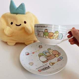 [Ảnh thật] Set Trà và Gấu Bông Hoạt Hình Sumikko Dễ Thương - Gốm Nhật 2hand