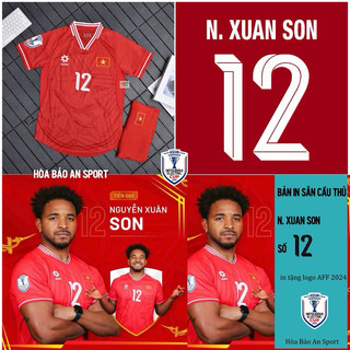 Quần Áo Bóng Đá, Áo Đá Banh ĐT Việt Nam AFF - Áo Xuan Son 2024