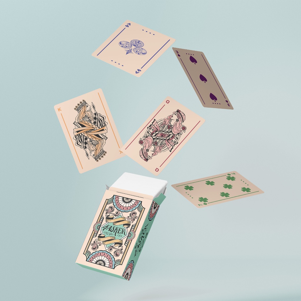 Combo 10 Bộ Bài Tây Giấy Cứng Chơi Tiến Lên Xì Dách Mậu Binh Tố Dịp Tết Drinking And Board Game