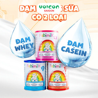Sữa Fabimilk số 1, 2, 3 nhập khẩu từ Anh, sữa mát tăng cân, hỗ trợ tiêu hóa, phát triển toàn diện