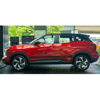Tem 2 bên Sườn Xe Ô TÔ Mitsubishi XForce,Team Decal Oto Sport