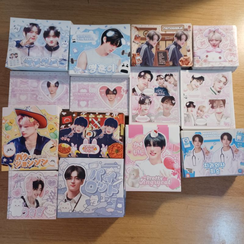 Box mix sticker enhypen in xưởng Hàn mix 14c(mỗi loại 1c) đọc mô tả ...