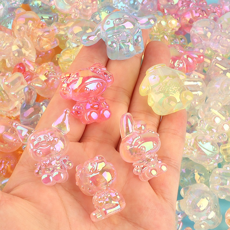 3-10 Charm Phát Sáng Diy 4.2Cm nhiều mẫu hoạt hình