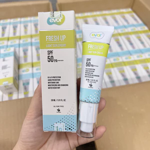 EVOR Kem Chống Nắng Làm Trắng Da, Ngăn Ngừa Lão Hoá 30ml