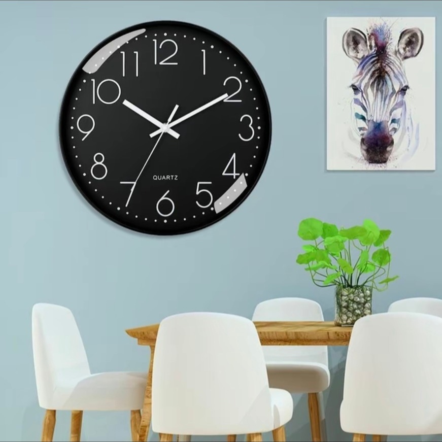 Đồng hồ treo tường kim trôi cao cấp - Bảo Hành 12 Tháng , đồng hồ trang trí decor phòng Qhouse | BigBuy360 - bigbuy360.vn