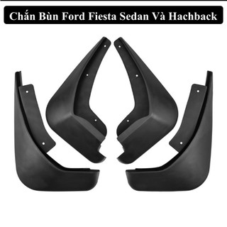 Chắn Bùn Ford Fiesta Sedan và Hatchback Chất Liệu Nhựa Dẻo Tặng Kèm Ốc Vít