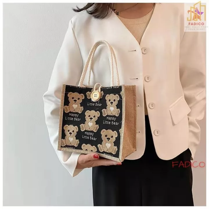 Túi cói mini,Túi xách nữ,túi xách mini vải cói phong cách VINTAGE, phù hợp đi làm đi chơi, thân thiện với môi trường