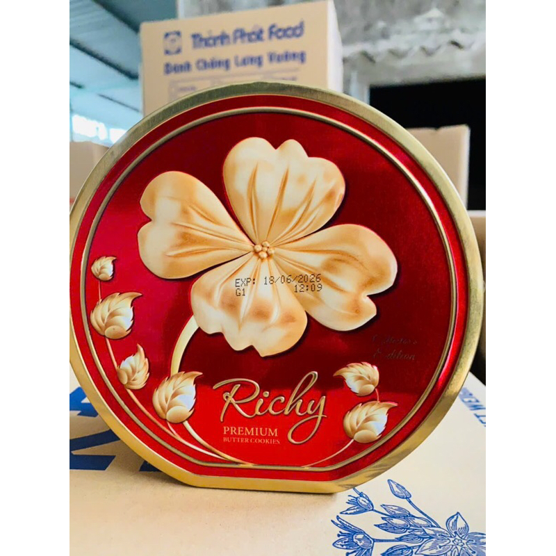 BÁNH LỄ RICHY hộp thiếc 156 gam | Shopee Việt Nam