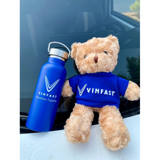 Gấu bông Vinfast xinh xắn, lông xoắn siêu mềm mịn và đáng yêu, size 30cm