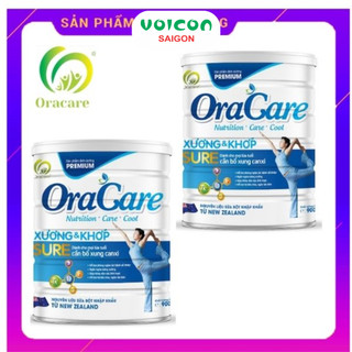 Sữa bột Oracare xương khớp lon 900g - Sữa dinh dưỡng cho người cần bổ sung canxi